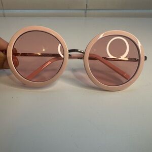 IYU Pink Round Sunglasses